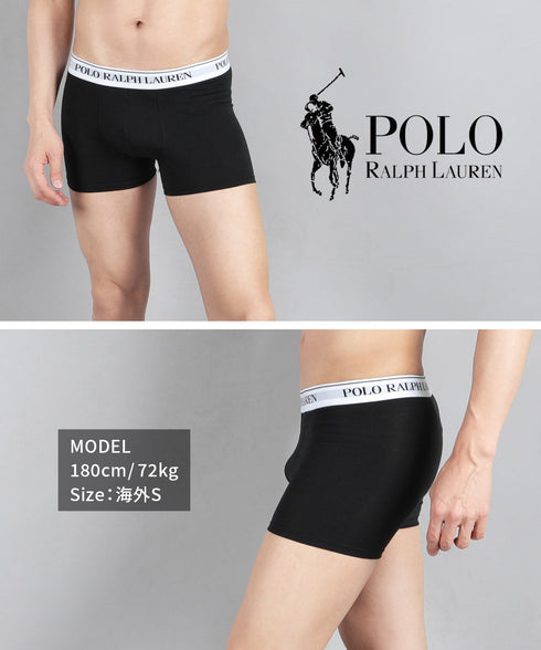 ポロ ラルフローレン POLO RALPH LAUREN ワケあり 【3枚セット】CLSSIC TRUNK メンズ ボクサーパンツ 【メール便】